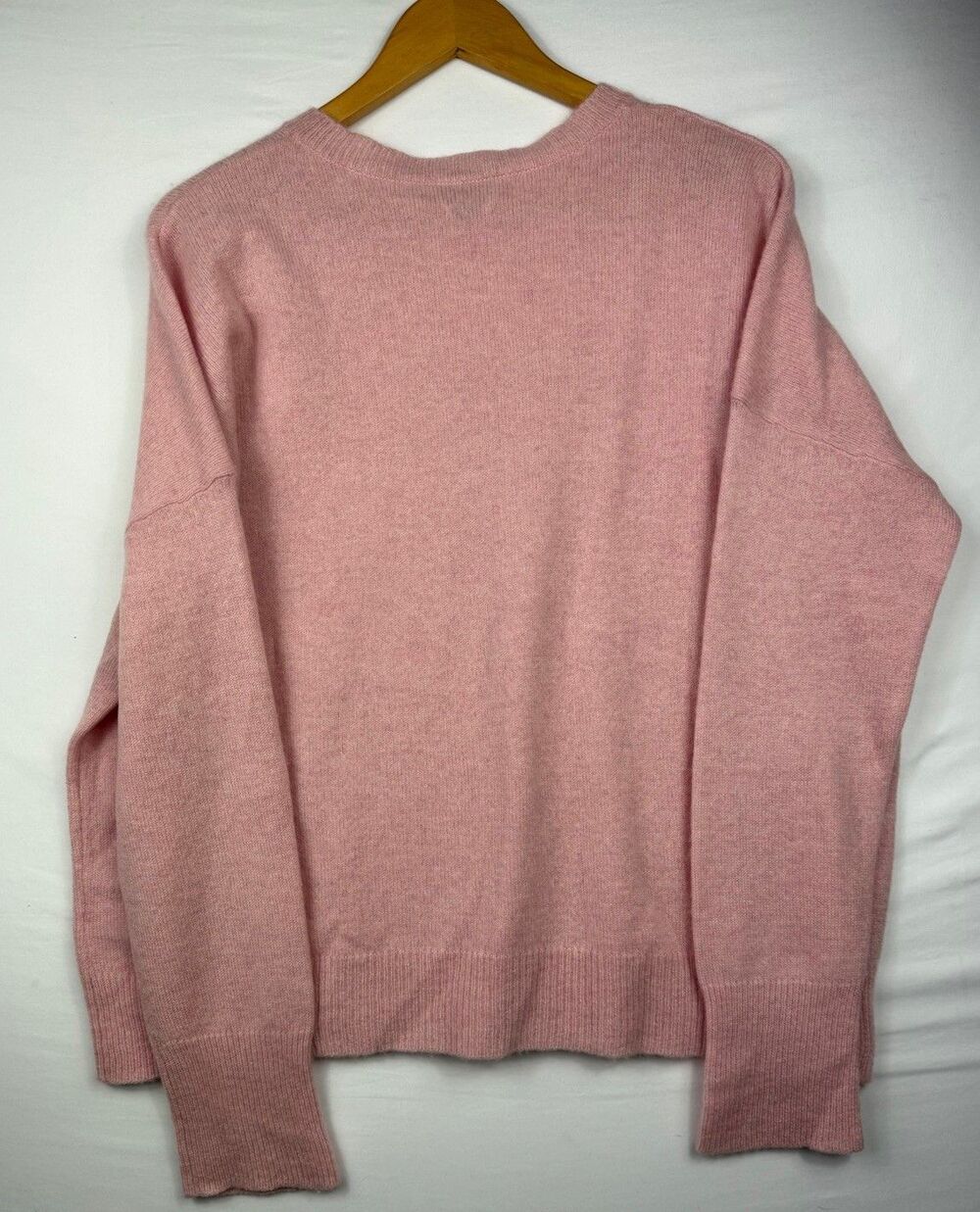 Vineyard Vines Cashmere Tennis Sweater Womens Large Embroidered Lightweight - Picture 4 of 12
